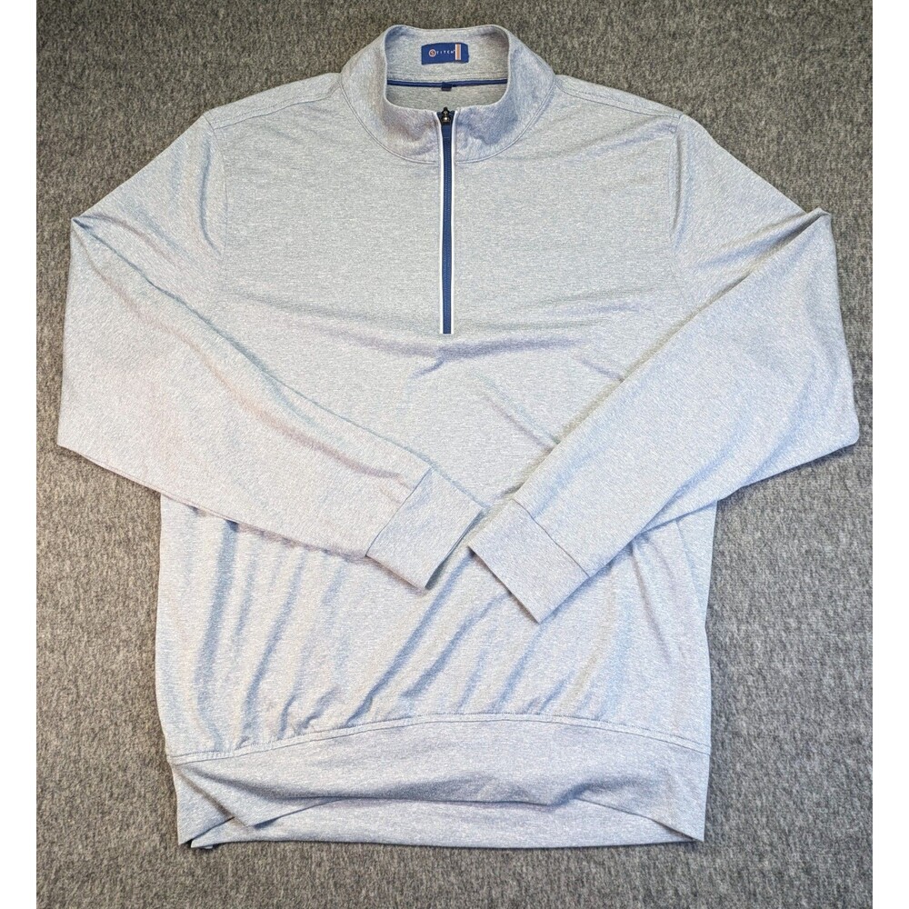 Stitch Golf 1/4 Quarter Zip Long Sleeve Pullover Men’s L Stretch Golf Club